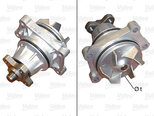 Vesipumppu VALEO 506903
