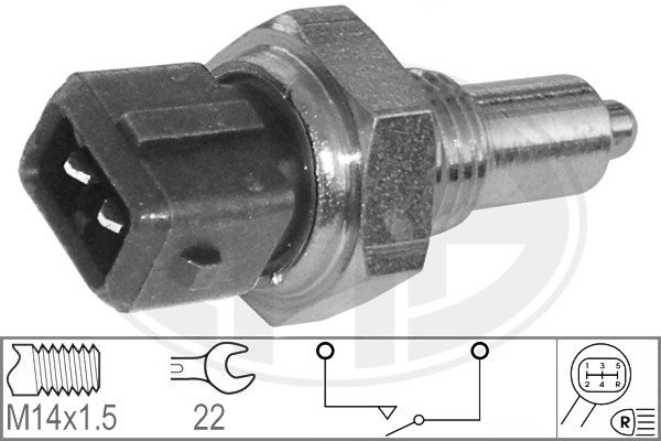 Kytkin, peruutusvalo ERA 330249