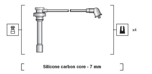 Sytytysjohtosarja MAGNETI MARELLI 941318111089