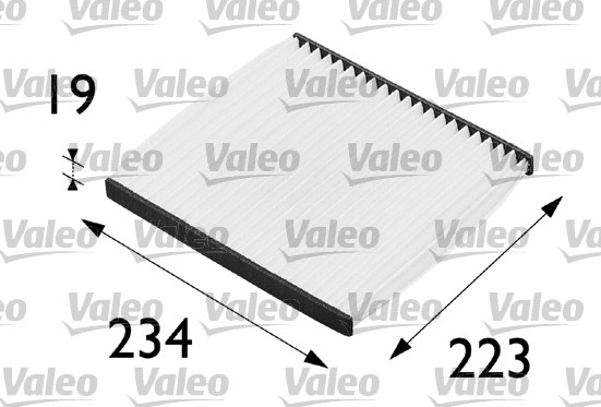 Raitisilmasuodatin VALEO 698279
