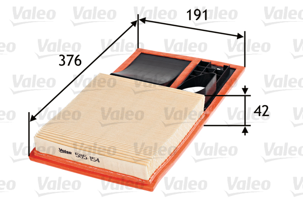 Ilmansuodatin VALEO 585154