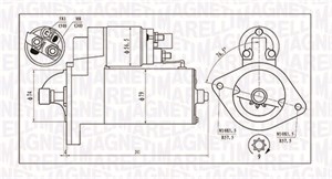 Käynnistin, TOYOTA AVENSIS, AVENSIS Kombi, AVENSIS Liftback, AVENSIS Sedan, COROLLA, COROLLA Kombi, COROLLA Sedan, COROLLA Verso, 281000