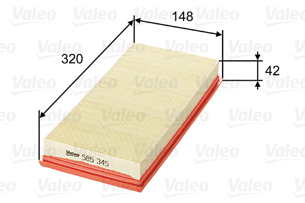 Ilmansuodatin VALEO 585345