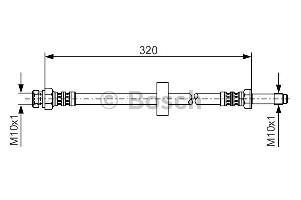 Jarruletku BOSCH 1 987 476 317