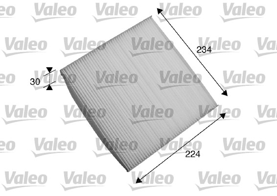 Raitisilmasuodatin VALEO 698868