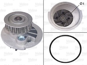 Vesipumppu, OPEL,VAUXHALL, 1334078, 6334039, 9199595, 93182042