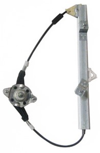Lasinnostin, Taakse, vasen, FIAT PUNTO, PUNTO Skåp/halvkombi, 0000046536308, 46536308