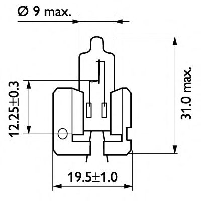 Työvalo, polttimo PHILIPS 13311C1