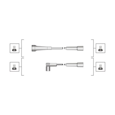 Sytytysjohtosarja MAGNETI MARELLI 941319170097