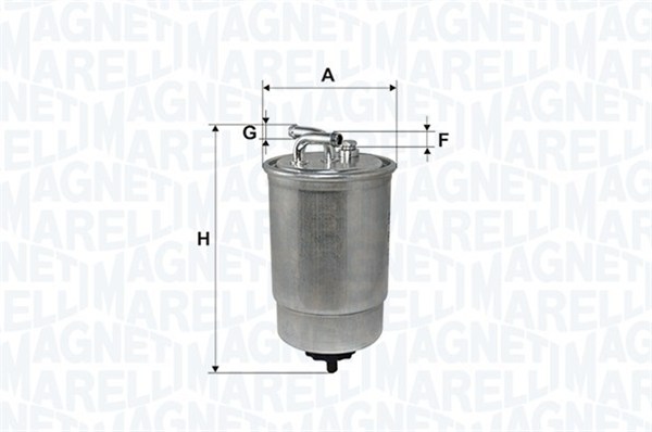 Polttoainesuodatin MAGNETI MARELLI 152071760562