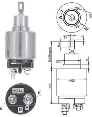 Magneettikytkin, käynnistin MAGNETI MARELLI 940113050126