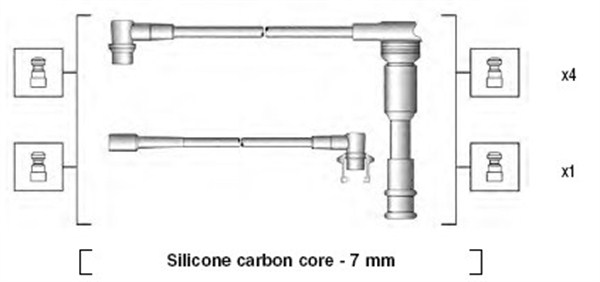 Sytytysjohtosarja MAGNETI MARELLI 941145220719