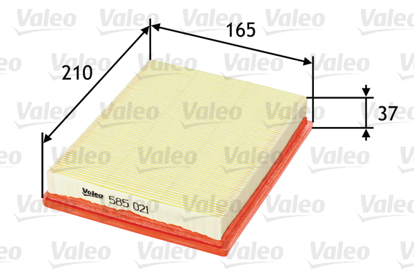 Ilmansuodatin VALEO 585021