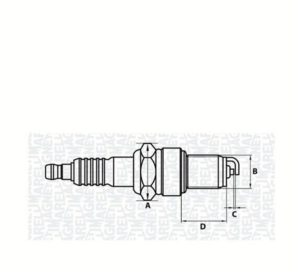 Sytytystulppa MAGNETI MARELLI 062000773304