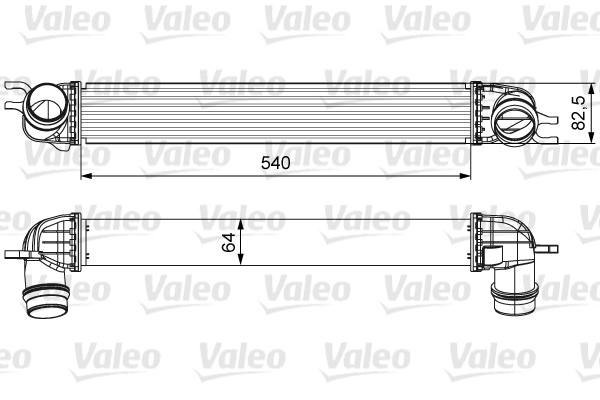 Välijäähdytin VALEO 818605