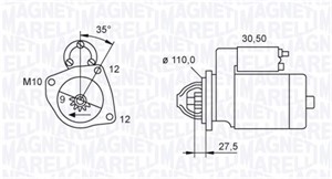 Käynnistin, IVECO, 42498678, 5801408583