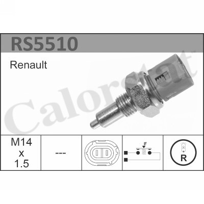 Kytkin, peruutusvalo CALORSTAT by Vernet RS5510