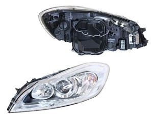 Ajovalo, Vasen, VOLVO C70 Cabriolet II, 31214781, 31299750, 32206146