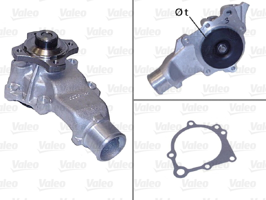 Vesipumppu VALEO 506795