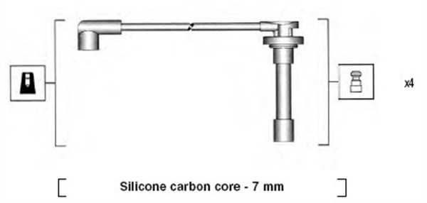 Sytytysjohtosarja MAGNETI MARELLI 941255060816