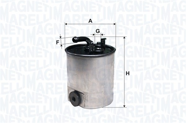 Polttoainesuodatin MAGNETI MARELLI 152071760674