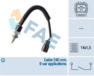 Kytkin, peruutusvalo, HONDA CR-V I, FR-V, HR-V, STREAM, LAND ROVER DISCOVERY II, 0 4255 5917, 004255 5917, 04255 5917, 35600-PBW-003, 42