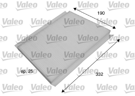 Raitisilmasuodatin VALEO 698701