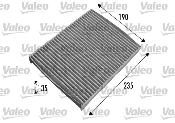 Raitisilmasuodatin VALEO 698693