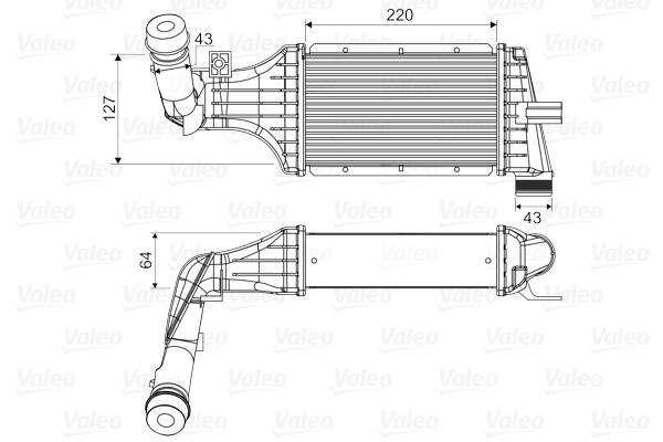 Välijäähdytin VALEO 818660