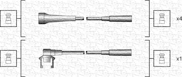 Sytytysjohtosarja MAGNETI MARELLI 941318111145
