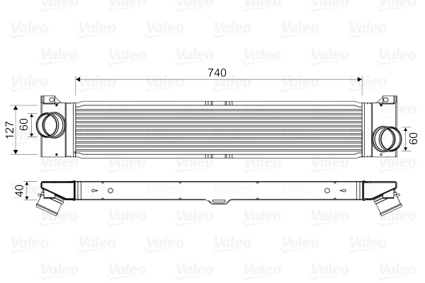 Välijäähdytin VALEO 818586