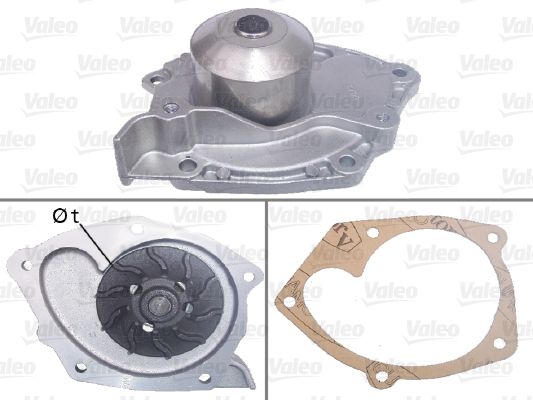 Vesipumppu VALEO 506698