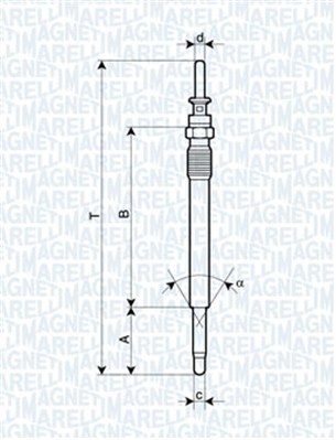 Hehkutulppa MAGNETI MARELLI 062900009304