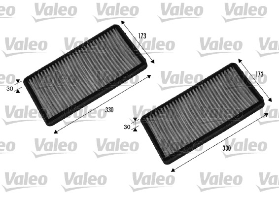 Raitisilmasuodatin VALEO 698857