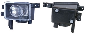 Sumuvalo, Eteen, vasen, OPEL COMBO Skåp/stor limousine, COMBO Tour, CORSA C, CORSA C Skåp/halvkombi, 09196909, 17 10 039