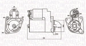 Käynnistin, ALFA ROMEO,FIAT,LANCIA, 46406973, 46454211, 46468696, 46791692, 51832959, 55193406, 60620761, 60813461