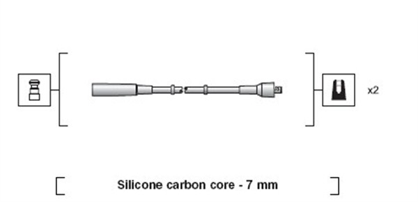 Sytytysjohtosarja MAGNETI MARELLI 941318111197