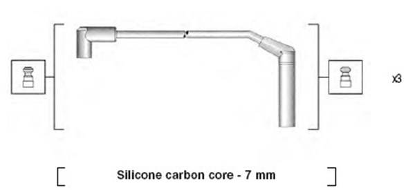 Sytytysjohtosarja MAGNETI MARELLI 941365090932