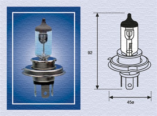 Kaukovalopolttimo MAGNETI MARELLI 002156100000