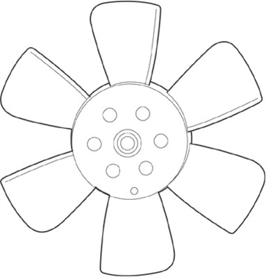 Tuuletin (moottorijäähdytys) MAGNETI MARELLI 069422225010