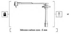Sytytysjohtosarja, TOYOTA AVENSIS, AVENSIS Kombi, AVENSIS Liftback, CARINA E, CARINA E Sedan