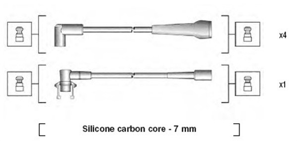 Sytytysjohtosarja MAGNETI MARELLI 941145200717