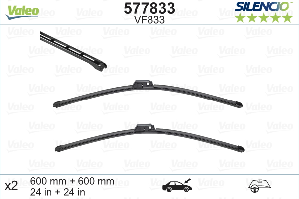 Pyyhkijänsulka VALEO 577833