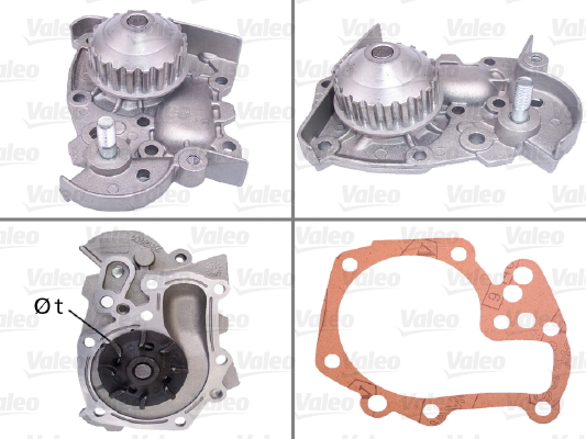 Vesipumppu VALEO 506099