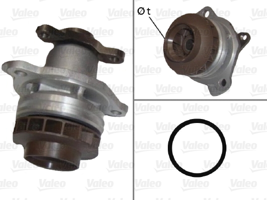 Vesipumppu VALEO 506902