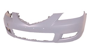 Puskuri, eteen, Edessä, MAZDA 3 Sedan, BR5H-50-031B-AA, BR5H-50-031C-BB