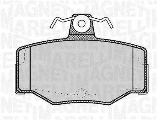 Jarrupalasarja, levyjarru MAGNETI MARELLI 363916060345