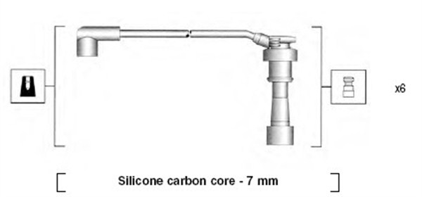 Sytytysjohtosarja MAGNETI MARELLI 941285150872