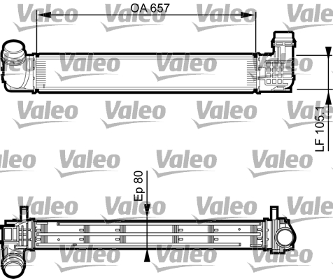 Välijäähdytin VALEO 818270