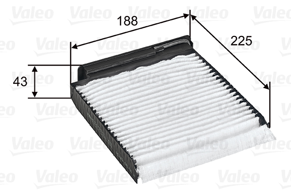 Raitisilmasuodatin VALEO 698753
